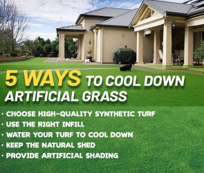 CCGrass, 5 ways to cool down artificial grass
