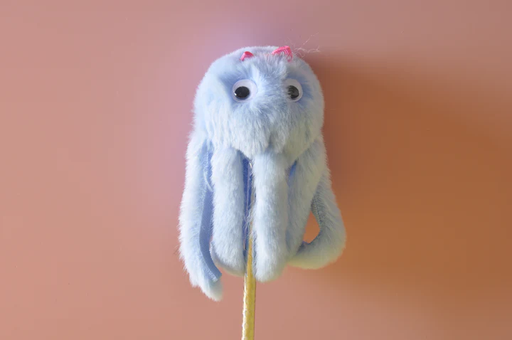Fluffy Octopus Pom Pom Ballpoint Pen