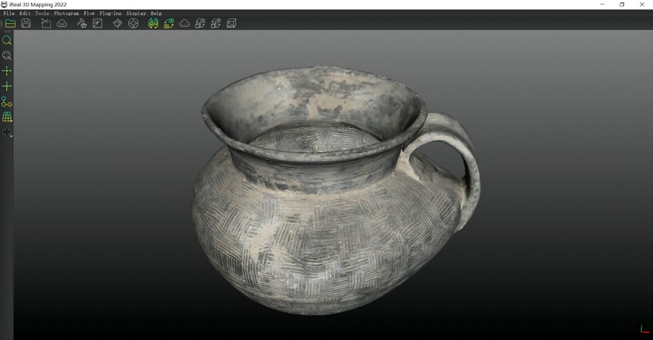 3d texture mapping of ancient pottery